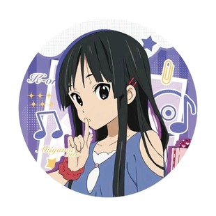 轻音少女动漫周边同人吧唧谷K-ON平泽唯中野梓秋山澪周边徽章挂件