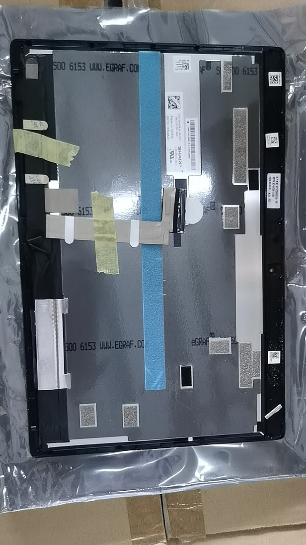 戴尔 Dell latitude 7275 XPS 9250 屏幕总成 准新液晶触摸屏4K - 实物图