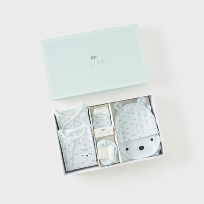 Baby Pure Cotton 8-Piece Set Newborn Gift Box — 8