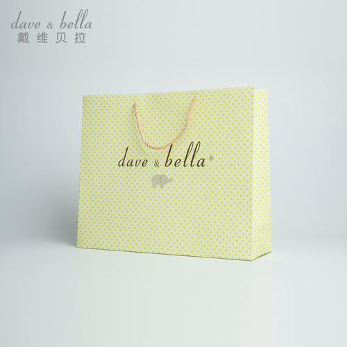 【商场同款】davebella戴维贝拉礼品袋