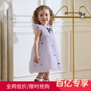 洋气礼服裙子儿童生日公主裙 库洛米联名戴维贝拉女童连衣裙夏装