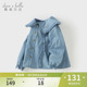 儿童牛仔上衣宝宝洋气衬衣童装 春装 2026新款 戴维贝拉女童纯棉衬衫