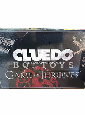 英文成人桌游2-6人权利侦探游戏卡牌English Cluedo Board Game