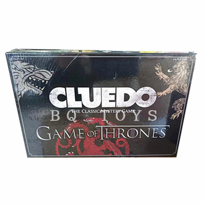 英文成人桌游2-6人权利侦探游戏卡牌English Cluedo Board Game