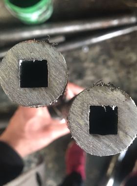 内四方管 外圆25mm内方14mm方管 外圆25内方11mm方管 内方10mm管