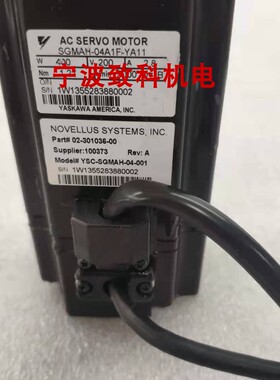 YASKAWA/安川 SGMAH-04A1F-YA11 伺服 电机 400W 原装  SGDH-04AE