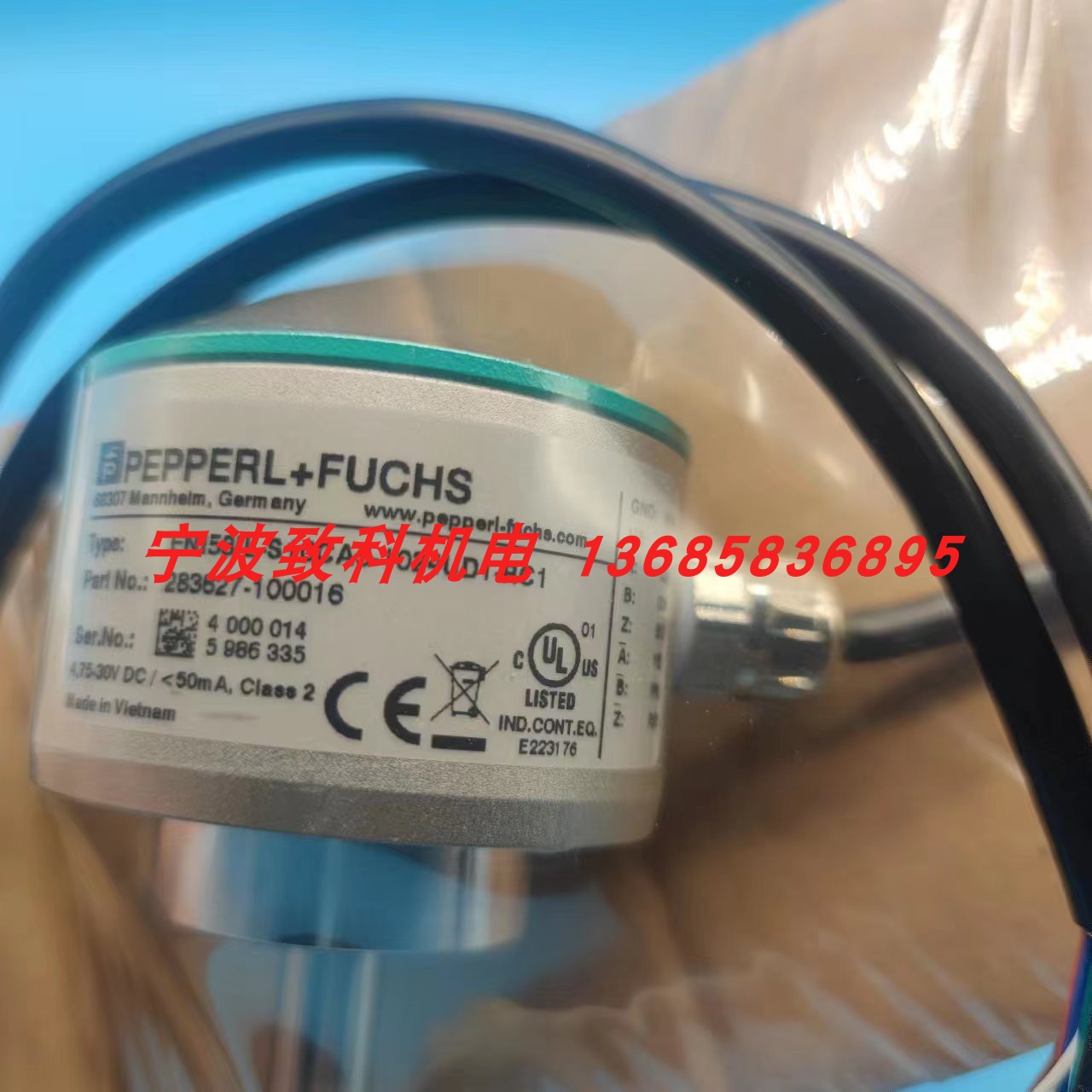 ENI58IL-S10CA5-1024UD1-RC1倍加福 P+F RVI58N-011KIR61N-01024