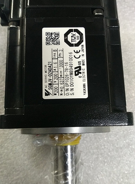 二手SGMJV-02ADA21/C SGMJV-02AAA61安川伺服电机无维修含质保