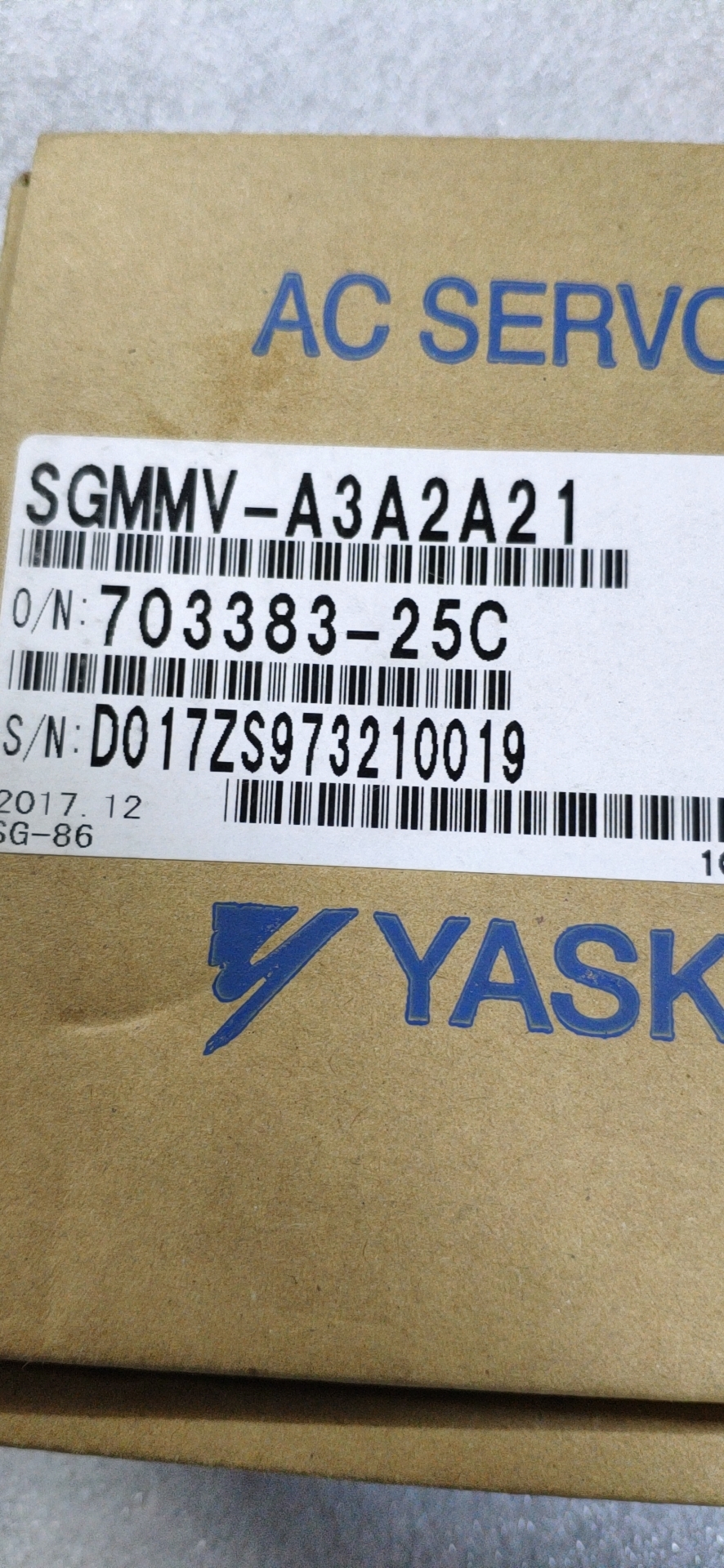 安川绝对值伺服电机SGMMV-A3A2A2