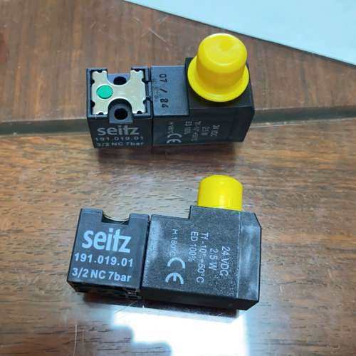 Seitz 191.019.01 3/2NC 7bar24VDC2.5W电磁阀 吹瓶机用