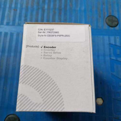 EB38F8-P6PR-2500中空2500脉冲宜科ELCO编码器实物拍摄实价