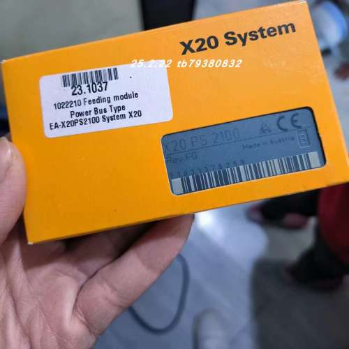 B&R贝加莱模块 X20DI9371 现货 EA-X20PS2100 SYSTEM X20