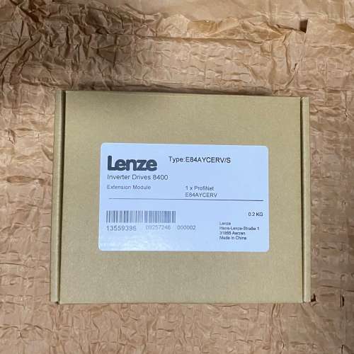 E84AYCERV 伦茨8400变频器Profinet通讯模