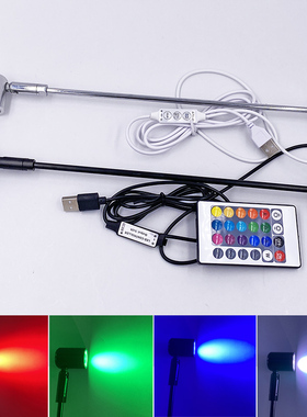 柜台LED USB射灯1W 3W立杆珠宝展柜灯黄金首饰玻璃手表饰品小射灯