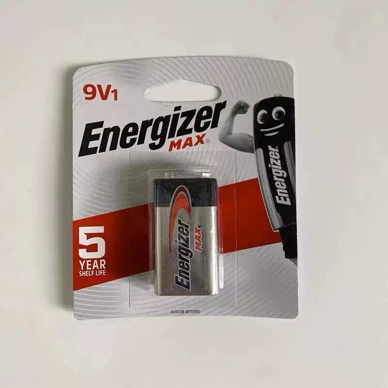 Energizer劲量9V电池 522 6LR61 6AM6表遥控器烟雾报警器电池