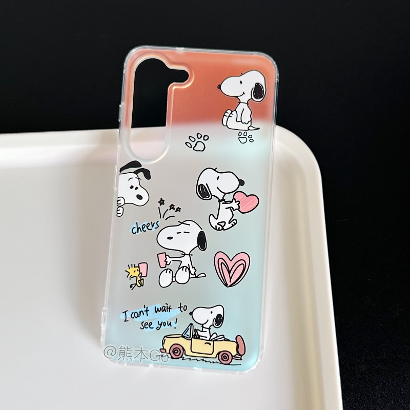 适用三星S23软壳卡通个性浮雕
