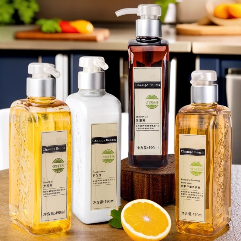 漫心酒店同款洋甘菊洗发液沐浴露