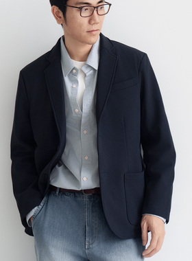 Arba设计 V33高级轻通勤零压黑科技御JI寒弹力日系休闲西装