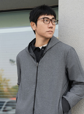 Arba设计 J93春秋三季高级轻户外通勤防UV防水双面穿机能软壳风衣