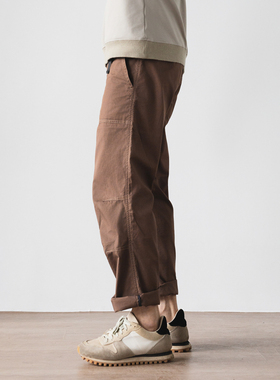 Arba设计 P54 春夏高级轻户外力学解构立体剪裁新疆棉中古工装裤