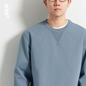 Arba设计 W65 春秋高级轻户外静奢通勤丝质圆领运动针织套头卫衣