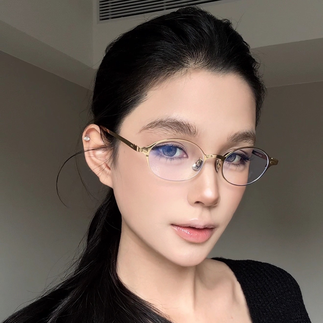 弗瑞姆钛框眼镜架老钱风格