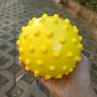 哈哈球宝宝按摩球创意新奇刺猬球弹力儿童小孩拍怕手抓握玩具皮球