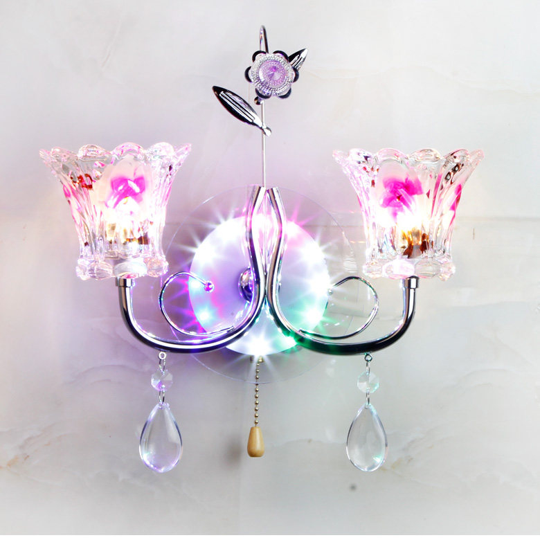 高端led壁灯床头卧室灯具现代简约客房公寓酒店走廊过道美式田园