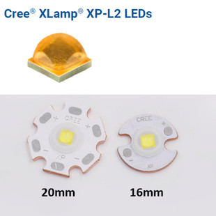 原装科瑞CREE XP-L2 HD大功率3535灯珠强光手电筒DIY配件白光led