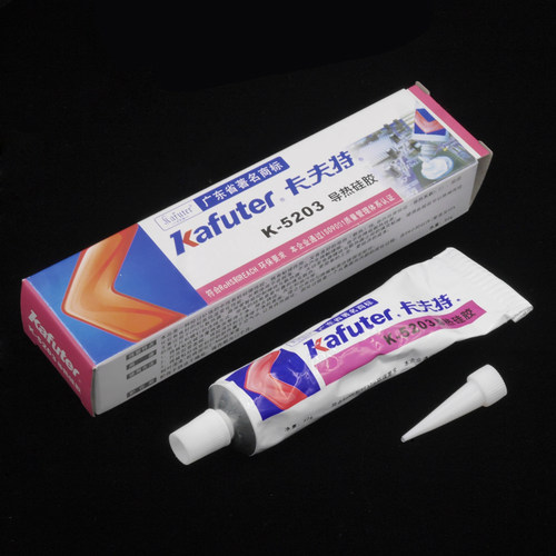 导热硅胶k-5203卡夫特led粘性80g