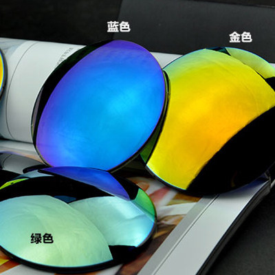 近视太阳镜炫彩膜偏光1.56 1.61 1.67 防紫外线开车司机镜片两片