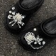 扣珍珠适配crocs卡洛驰可拆卸洞洞鞋 花鞋 配饰 鞋 流苏珍珠洞洞鞋
