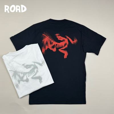 始祖鸟Arc'teryx  Kragg SL Cotton Bird Logo男子印花短袖T恤