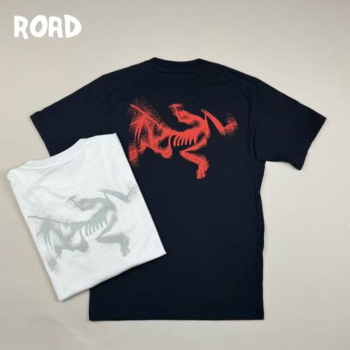 始祖鸟Arc'teryx  Kragg SL Cotton Bird Logo男子印花短袖T恤