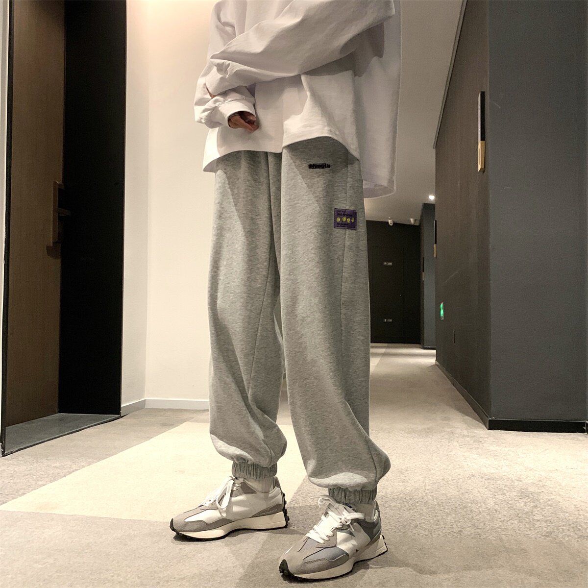 2021~休闲束脚卫裤501-1-K31-P45控价59,男装休闲裤,星座501-1