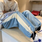 拼色休闲卫裤501-1-K321-45控价58，男装休闲裤，星座501-1