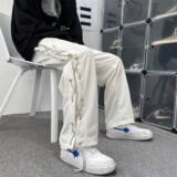 秋冬潮流反光绳编织卫裤501-1，男装休闲裤，星座501-1