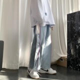 春夏~拼色排扣休闲九分裤1501-1-K231-P55，男装休闲裤，星座501-1