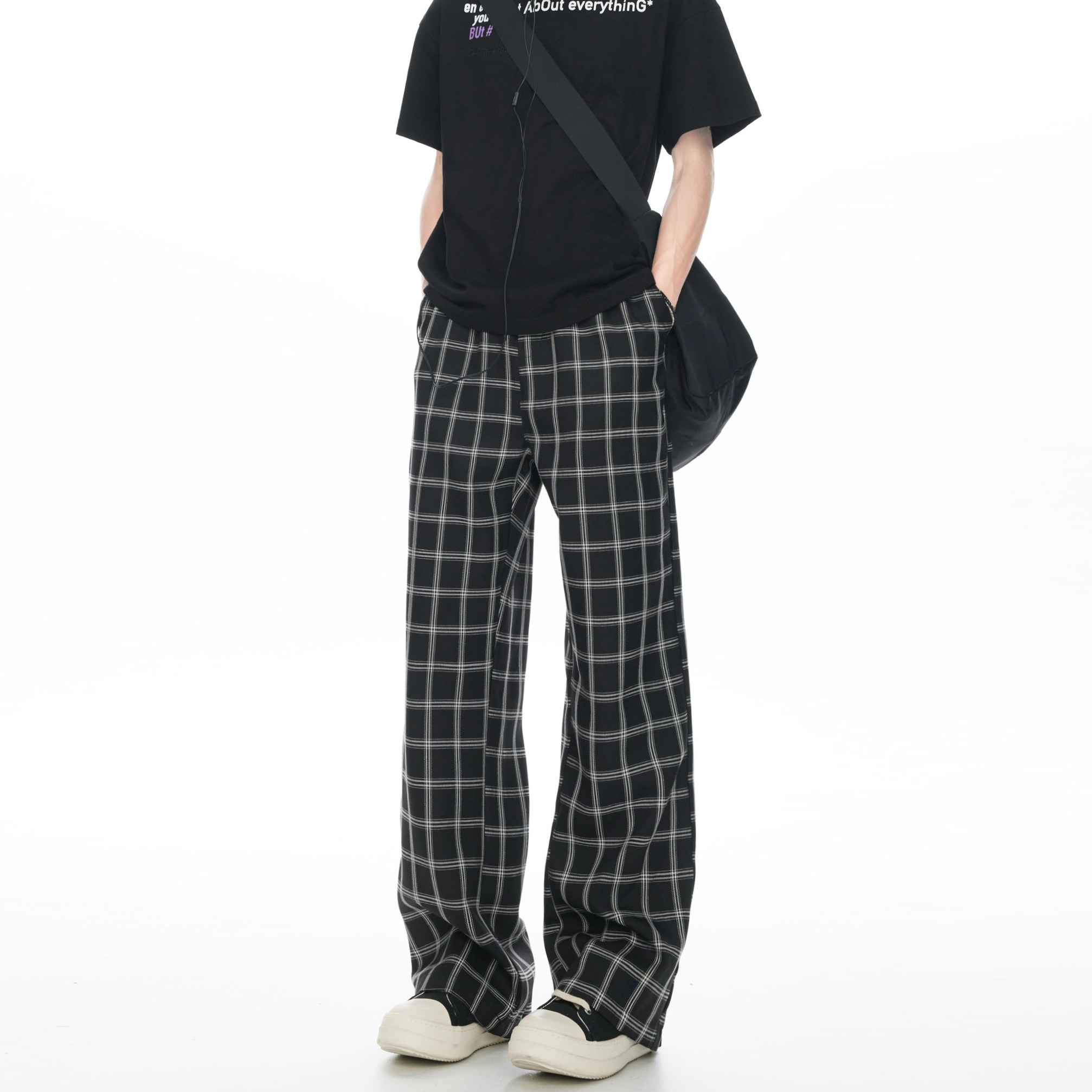 格子休闲裤501-1-K795-P45,男装休闲裤,星座501-1
