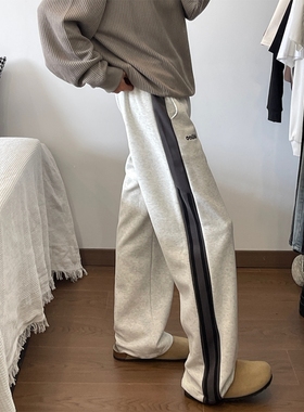 拼色条纹休闲卫裤1  501-1-K2499-P55 控价89