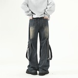 2024潮牌美式解构款牛仔裤男501-1-NZ429-P7098，男装牛仔裤，星座501-1