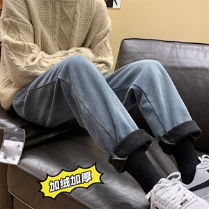 加绒加厚 牛仔裤男女同款  501-1-NZ04 加绒55图片