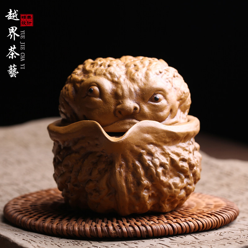 宜兴原矿紫砂壶手抓壶