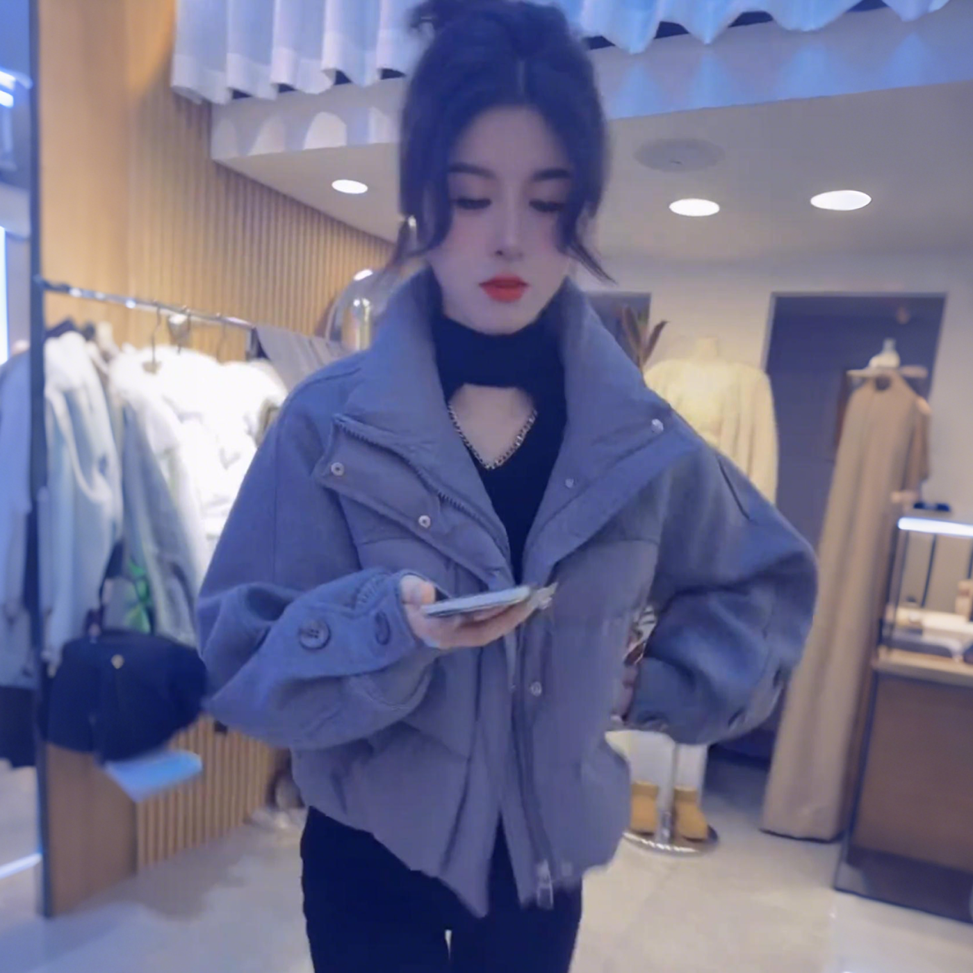 宽松加厚短款棉服女冬季韩版立领百搭保暖外套简约百搭休闲面包服,女装/女士精品,棉衣/棉服,淘宝优惠券,粉丝福利购,淘宝优惠卷