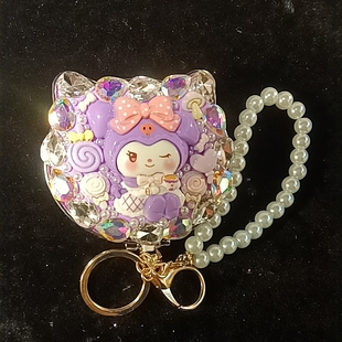 便携式镜子可爱镜子少女随身小镜子双面折叠随身镜化妆镜生日礼物