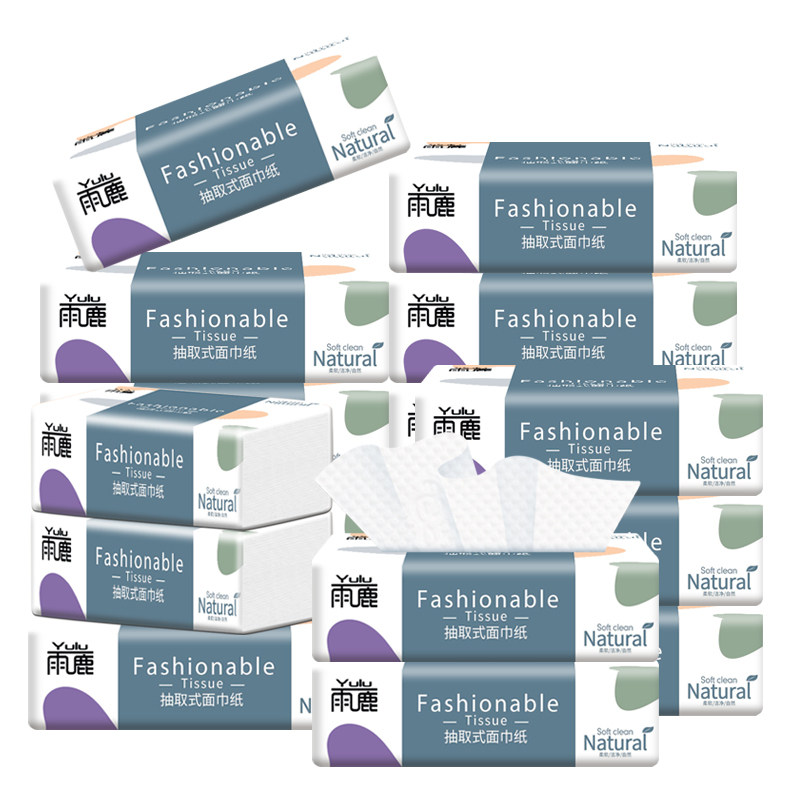aaa4雨鹿抽取式面巾纸家用实惠装餐巾纸卫生纸擦手纸抽,洗护清洁剂/卫生巾/纸/香薰,抽纸,淘宝优惠券,粉丝福利购,淘宝优惠卷