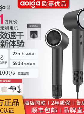 aolga欧嘉优品DF21高速吹风机酒店同款大风力负离子护发电吹风筒