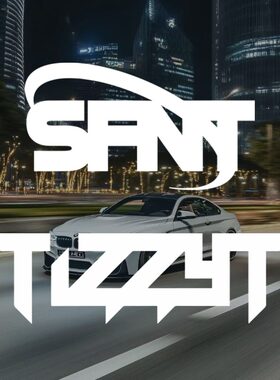 你的男孩TT TizzyT汽车车贴说唱歌手车身玻璃后挡风镂空进口贴纸