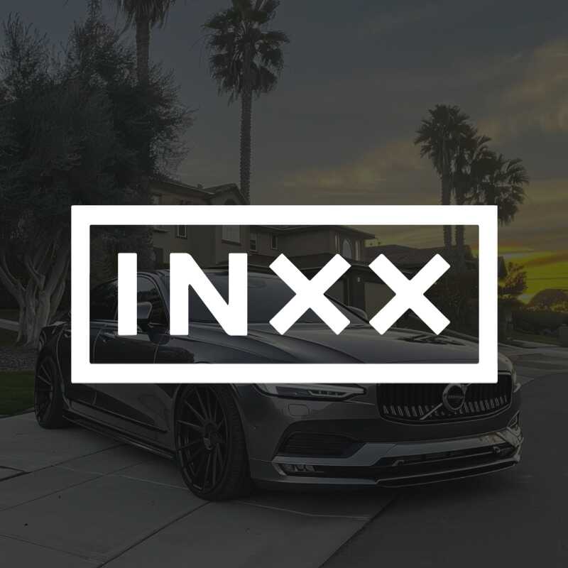 青年潮牌INXX英克斯汽车车贴潮流LOGO电动车行李箱笔记本贴纸