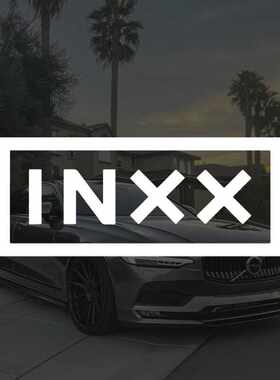 青年潮牌INXX英克斯汽车车贴潮流LOGO电动车行李箱笔记本贴纸